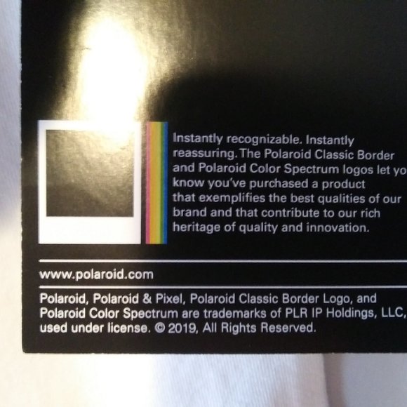 new Juniors Polaroid Bodysuit size L with a tag - Picture 5 of 8